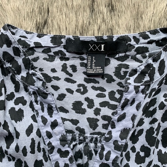 Forever 21 | Leopard Print Long Sleeve Button-Down - Picture 2 of 8